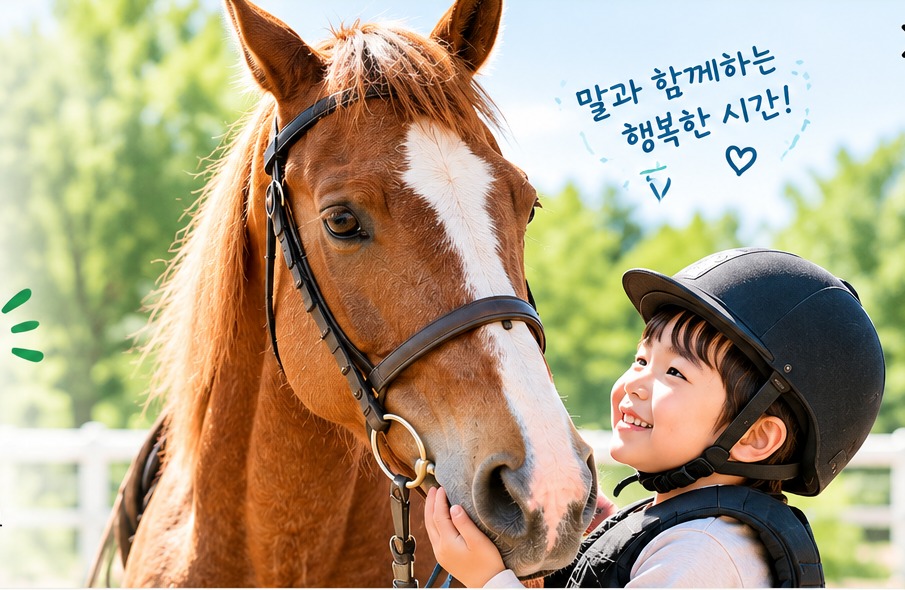 대전 유성구 뉴키즈 승마클럽 어린이 승마체험