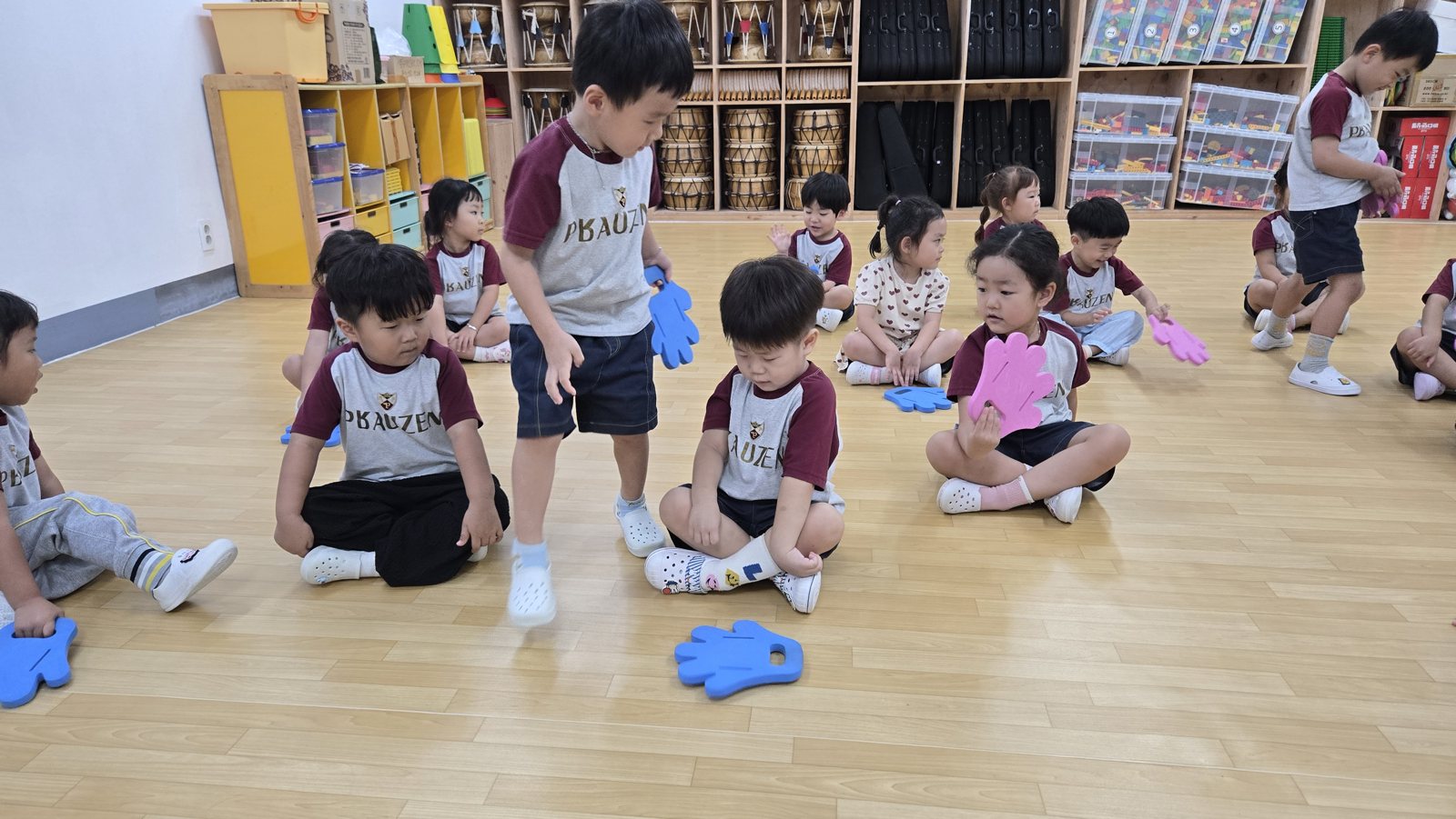 물통 코스 — 반 친구들과 순서대로