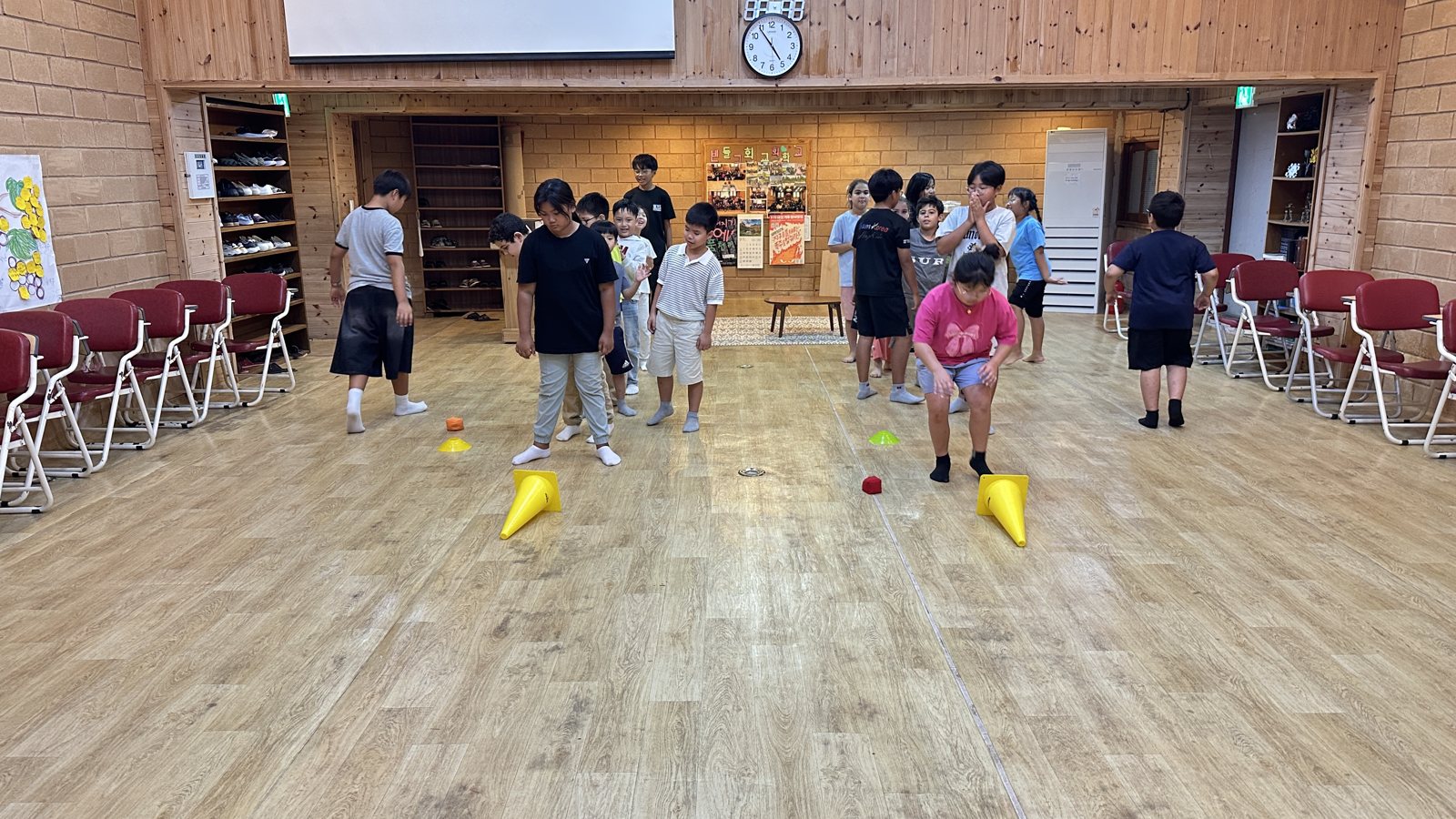 강당 릴레이 — 콘 돌아오기